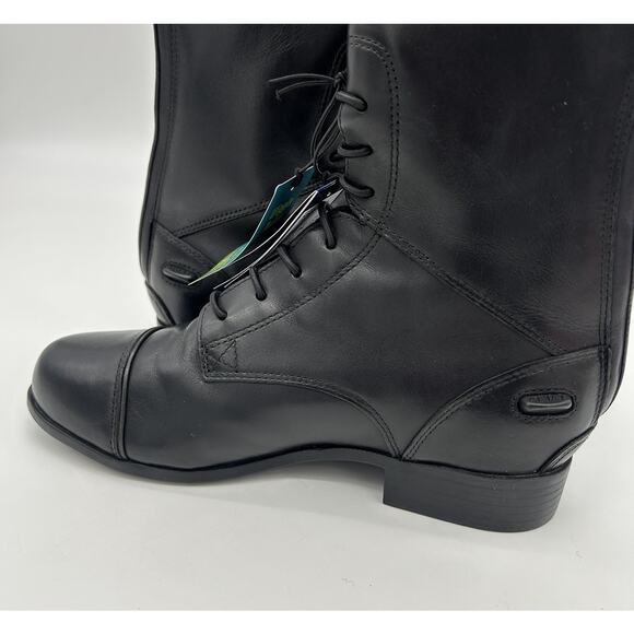 Ariat Heritage Contour Field Zip Equestrian Riding Boots Regular Tall Kids Sz 3 - Picture 4 of 16
